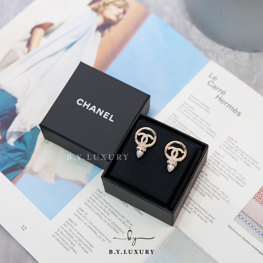 全新現貨 CHANEL CC Earrings AB7630 耳環