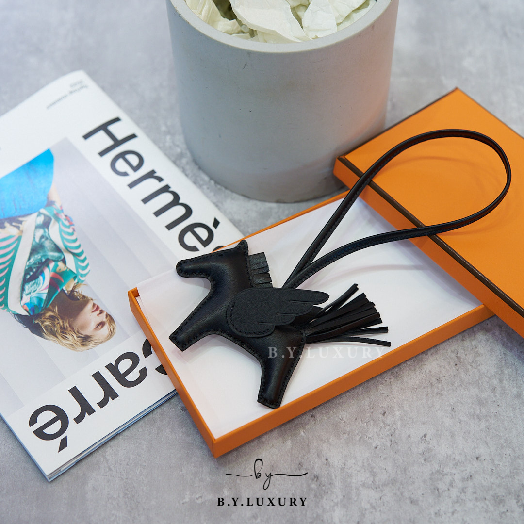 全新現貨 HERMES Rodeo Pegase PM 黑色/黑色/黑色 So Black