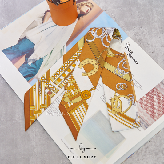 全新現貨 HERMES Brides et Gris-Gris Twilly