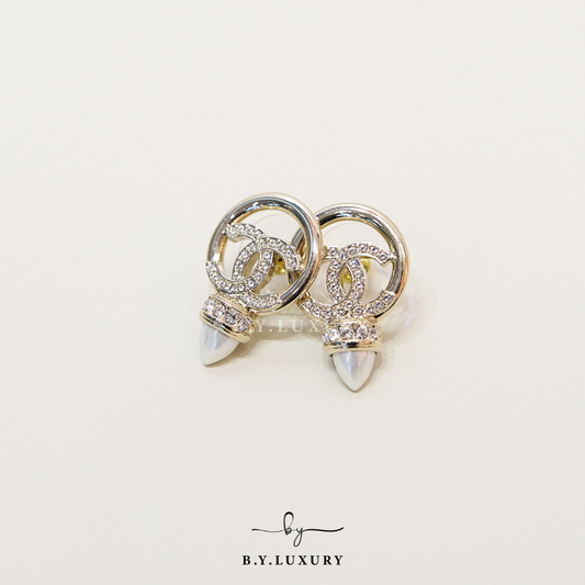全新現貨 CHANEL CC Earrings AB7630 耳環