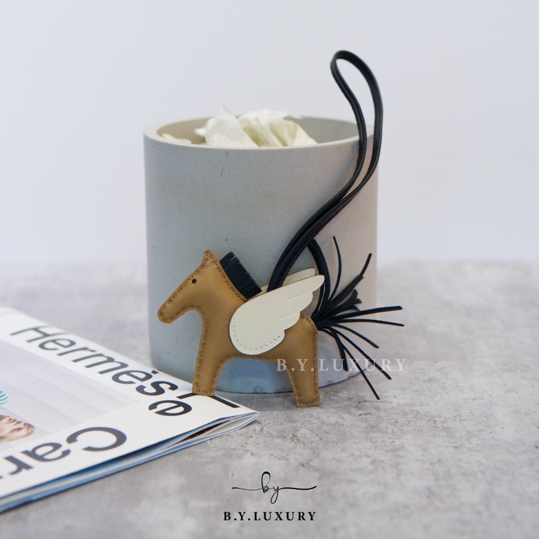 全新現貨 HERMES Rodeo Pegase PM 新茶色/黑色/奶油白