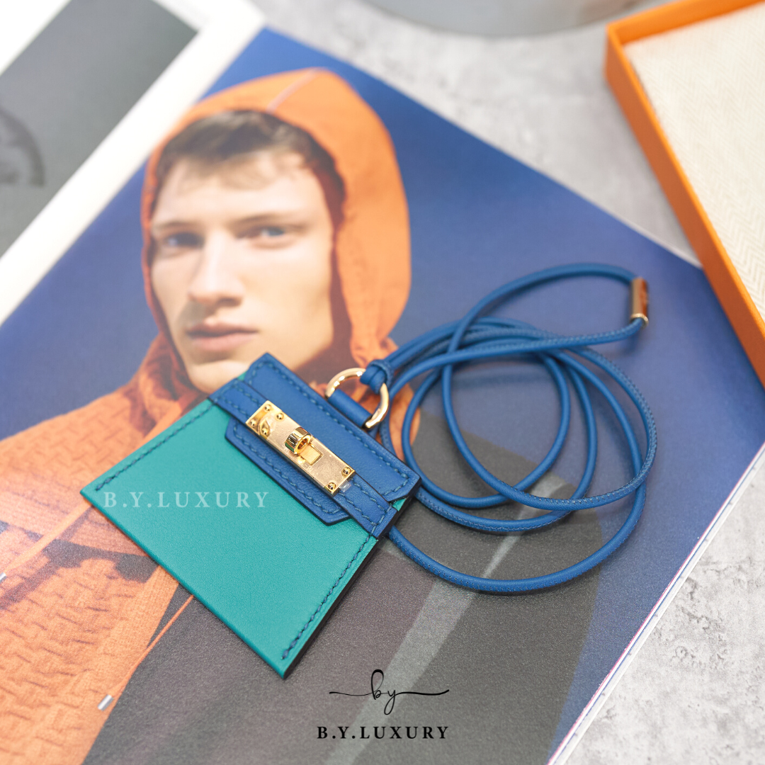 全新現貨 HERMES Monpetitkelly pendant large model 金扣