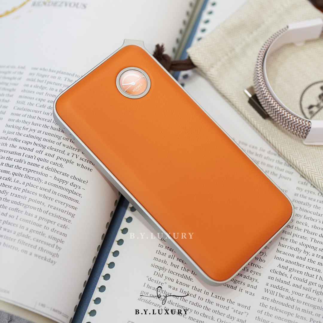 全新現貨 HERMES Volt'H Maxi Power Bank Charger Swift 橙色 充電器
