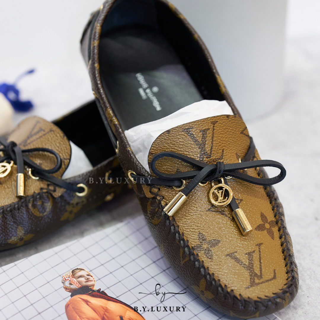 閑置品 LOUIS VUITTON Gloria Flat Loafer LV 草鞋 漁夫鞋