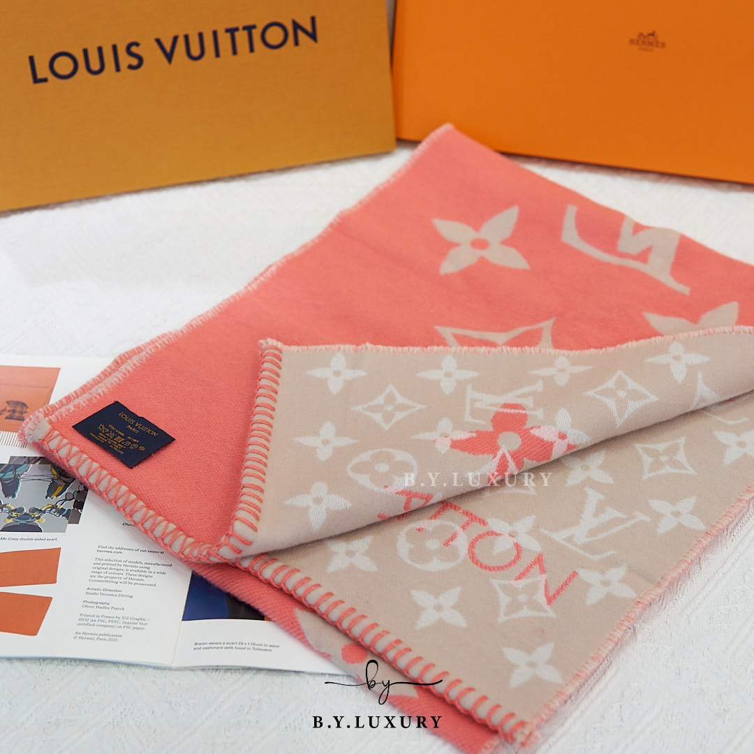 全新現貨 LOUIS VUITTON Wool Scarf M76378
