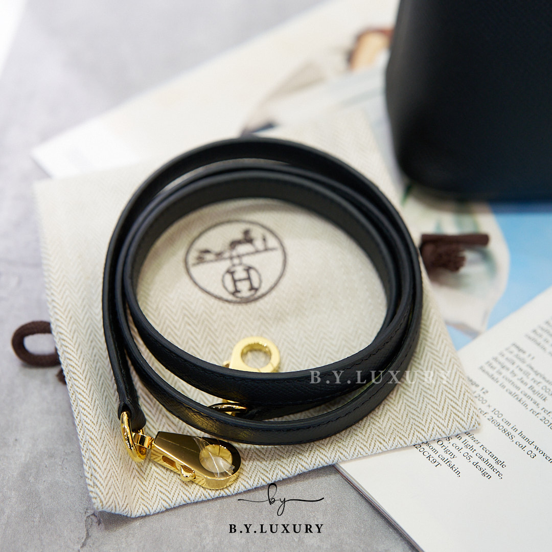 全新現貨 HERMES Bolide 27 Epsom 89 黑色 金扣