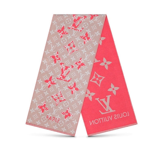全新現貨 LOUIS VUITTON Wool Scarf M76378