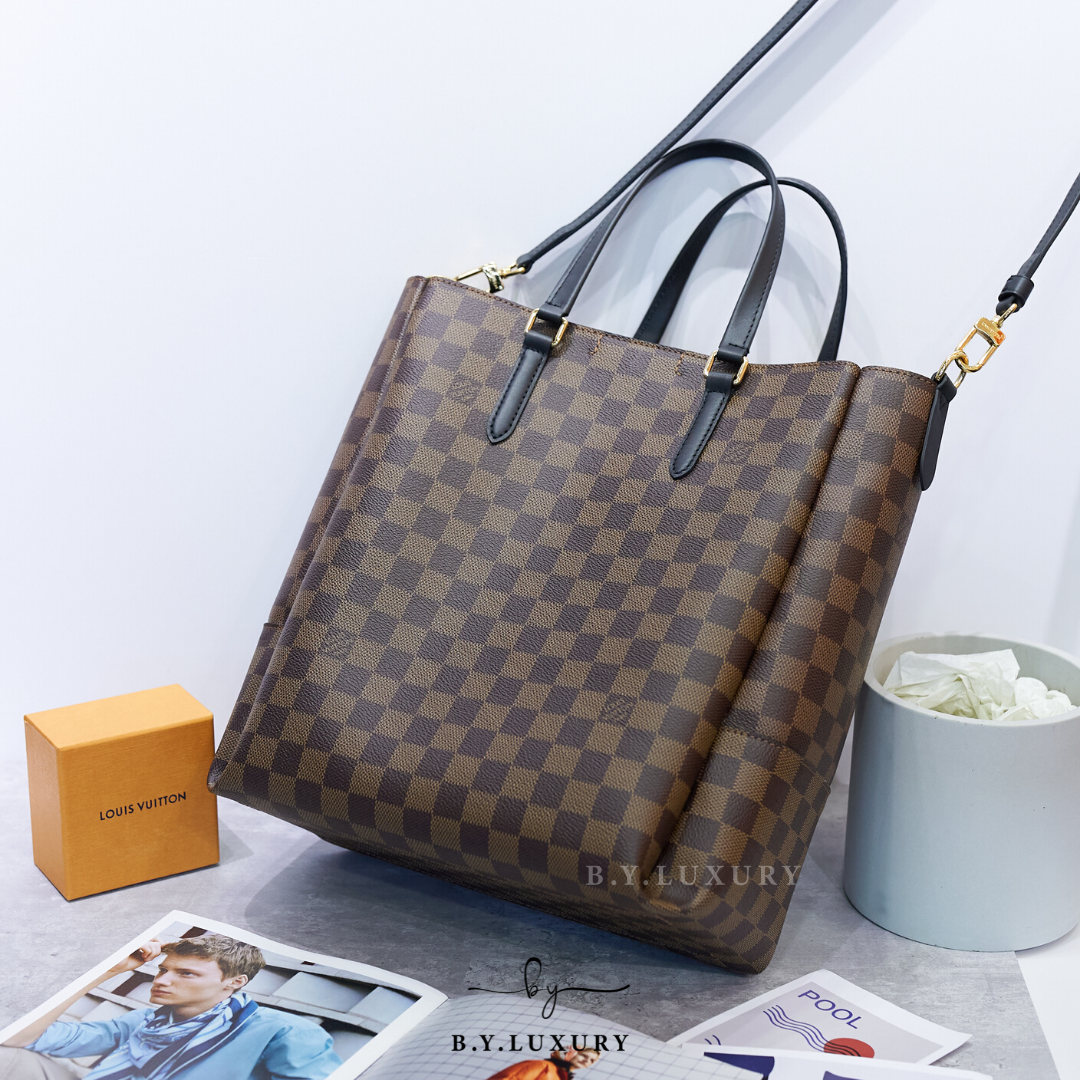 閑置品 LOUIS VUITTON Belmont MM Monogram Tote