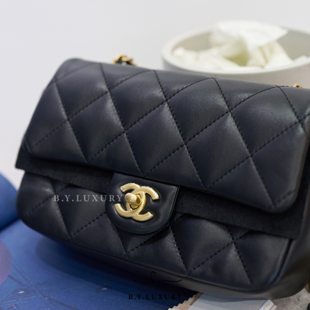 全新現貨 CHANEL Mini Flap Bag CF20 心心鏈款 AS3457