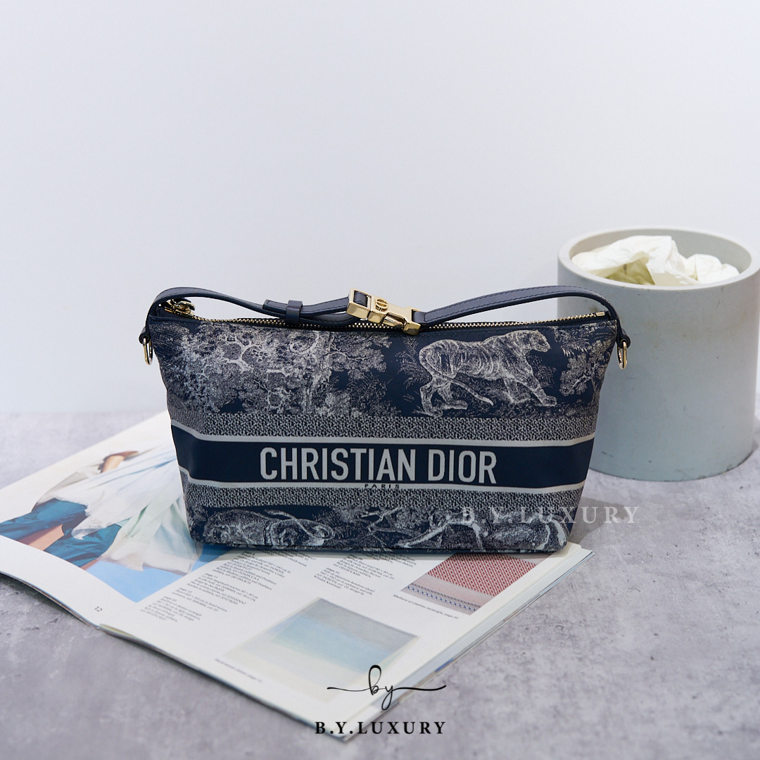 閑置品 DIOR Diortravel Nomad Pouch Canva